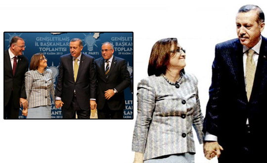 İşte Başbakan Erdoğan ve Fatma Şahin fotoğrafının orijinali